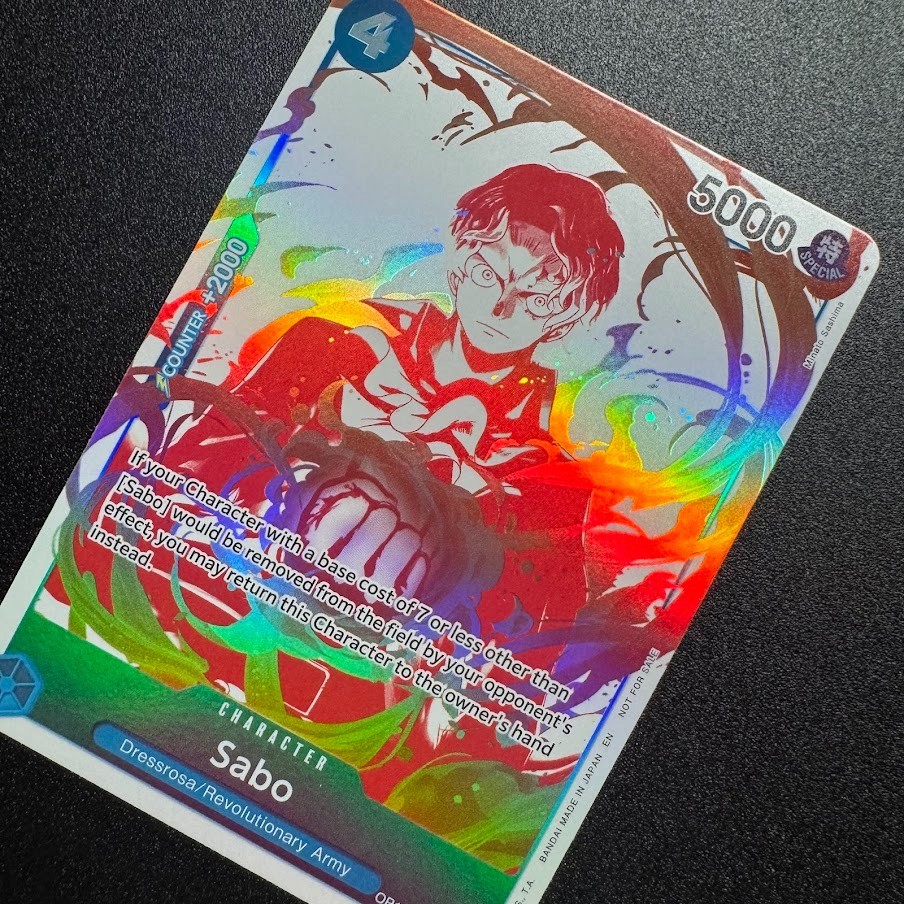 Sabo 3rd Anniversary Treasure Campaign Pack OP10-049 R - One Piece