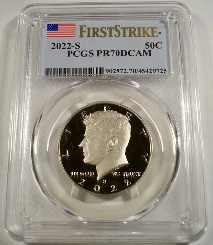 2022-S Kennedy Half Dollar Proof — photo from the most recent tracked eBay sale