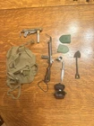 GI Joe Action Soldier Combat Field Pack 1964 12" Accessory Japan See Pictures
