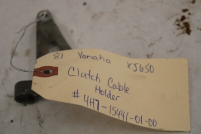 マイ OEM Yamaha Motorcycle 1981 XJ650 Clutch Cable Holder 4H7-15441-01