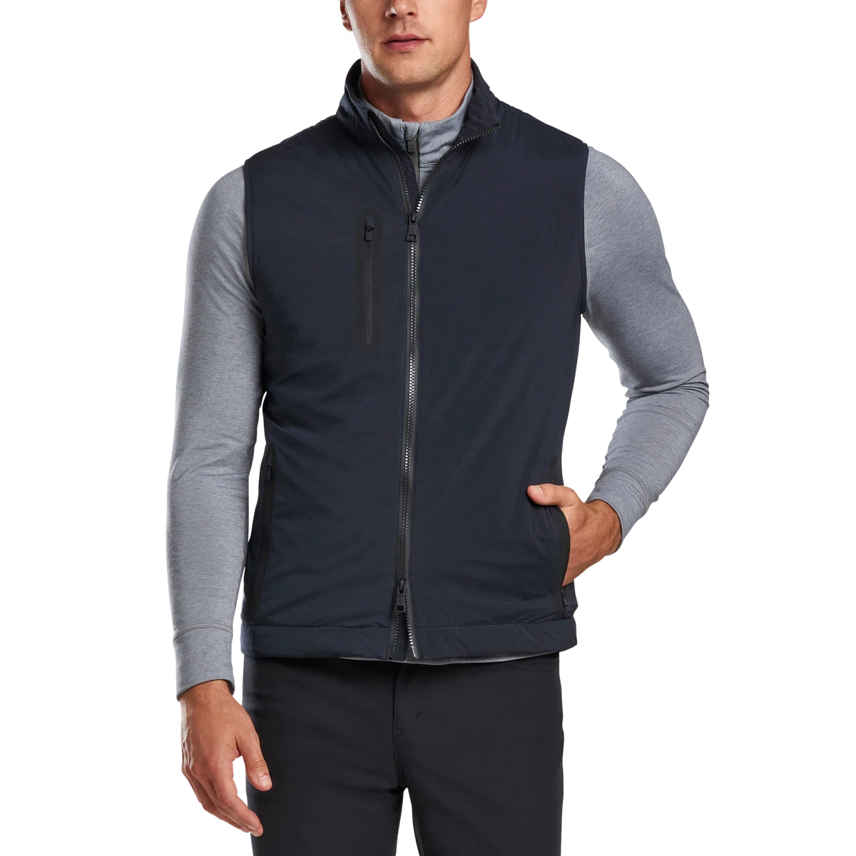 Mens black golf clearance vest