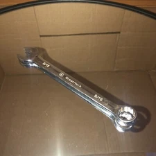 GREAT NECK Polished 9/16 inch x 9/16 inch Combination Wrench CO4