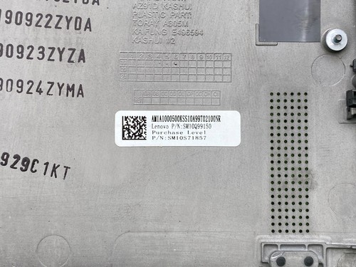 Coque inférieure d'occasion authentique Lenovo ThinkPad X1 carbone 7e génération SM10Q99150 - Photo 6/6