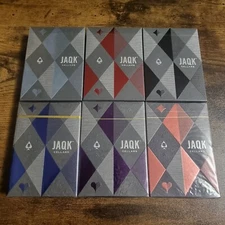 JAQK Cellars Playing Cards Theory11 Limited Edition USPCC Rare Winery Deck