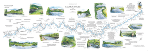 New Deluxe Colour Map Of The River Spey By Nigel Houldsworth New Deluxe Colour Map Of The River Spey By Nigel Houldsworth