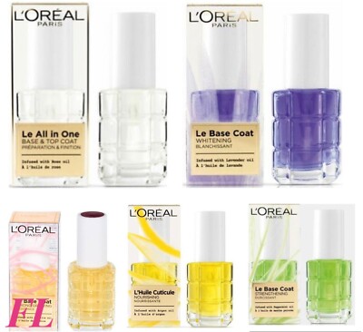 L'OREAL PARIS BASIS & TOPMANTEL UND MANIKÜREGEL 13,5 ml - WÄHLEN - NEU 