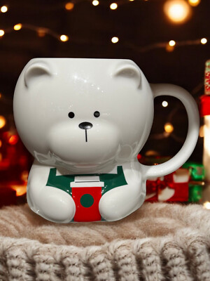 Starbucks Coffee - まるこ　ベアリスタ Starbucks MUG BEARISTA CHRISTMAS 2024 - NEW WITH SKU | eBay