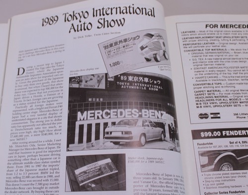 March/April 1989 The Star Magazine Mercedes Benz - Picture 3 of 7