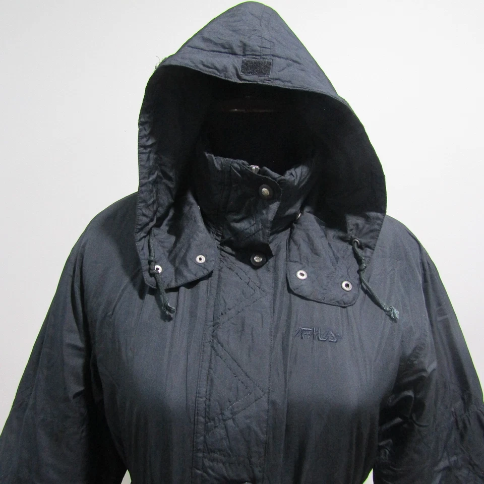 FILA VTG 90's Magic Line Womens Hooded Jacket Chest 42/44 UK XL REF (Y00597) - Image 2 of 4