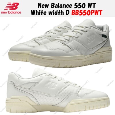 New Balance 550 WT White width D BB550PWT Men's Size | eBay