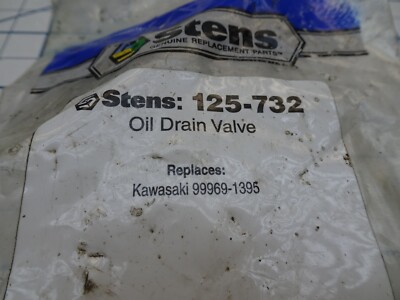 Stens 125-732 Oil Drain Valve Replaces Kawasaki 99969-1395 M16X1.6