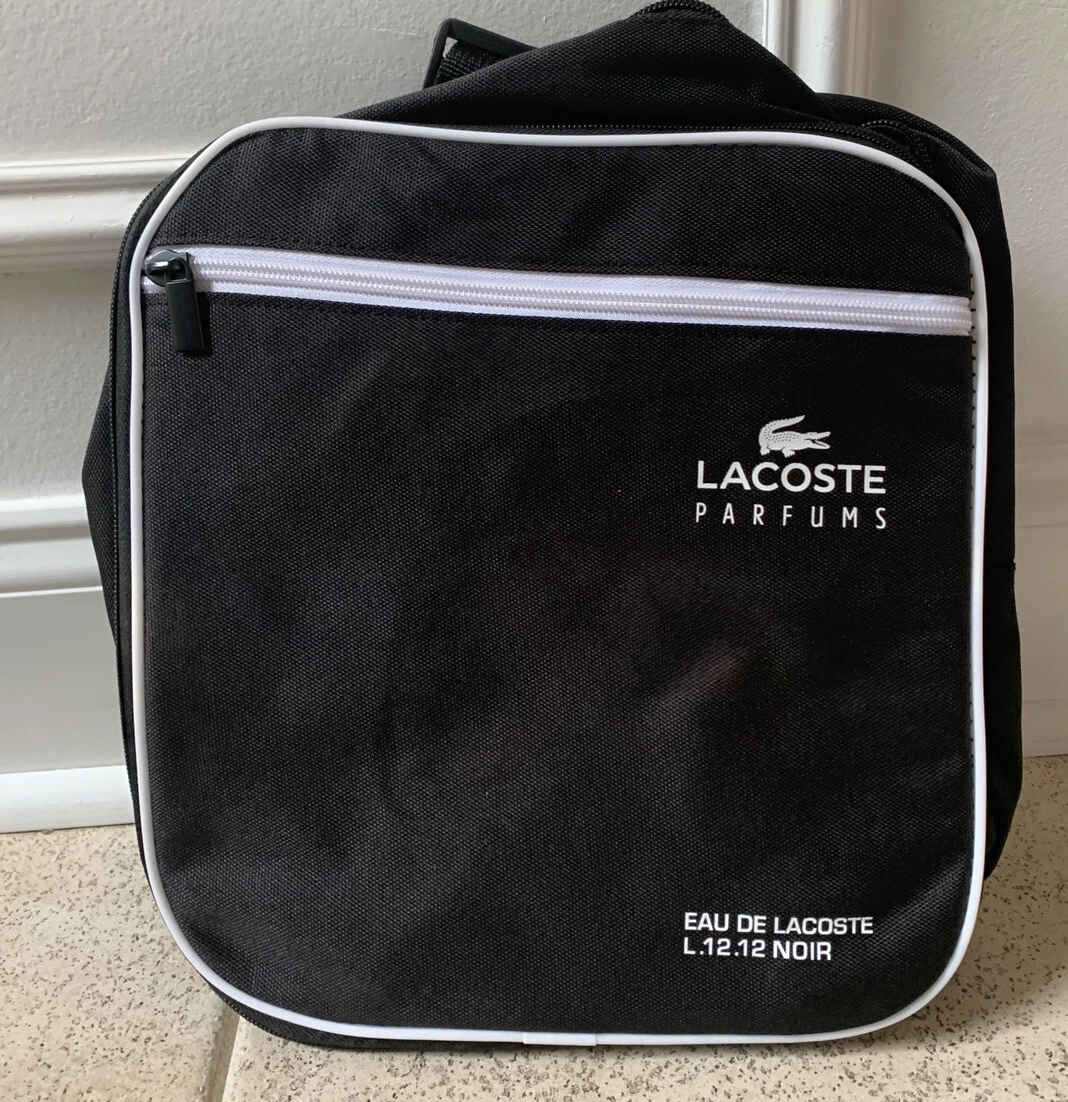 LACOSTE PARFUMS-EAU DE LACOSTE L12.12 NOIR-BLACK DUFFLE BAGS TO Travel eBay