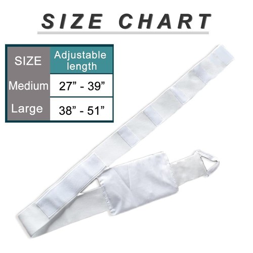 Feeding Tube Belt Peg Tube Holder PD Catheter Belt Pouch Peritoneal Dialysis ... - 第 5/6 張圖片