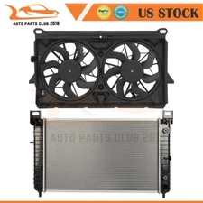 Radiator and Cooling Fan Assembly Fit for 2011 Chevrolet Silverado 1500