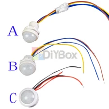 LED PIR Infrared Motion Human Sensor Detection Auto Sensor Light Switch Lamp New