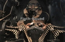 WW2 Picture Photo WW2 Tail gunner Of Us Bomber B-17 7976