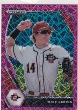 2021 PRIZMS PINK VELOCITY RC MIKE JARVIS PRIZM DRAFT ROOKIE Z2769