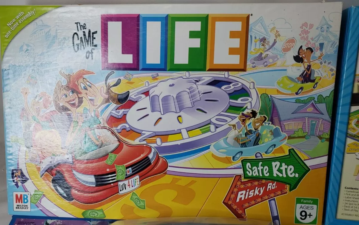 2007 The Game of Life Board Game Instructions Replacement Parts