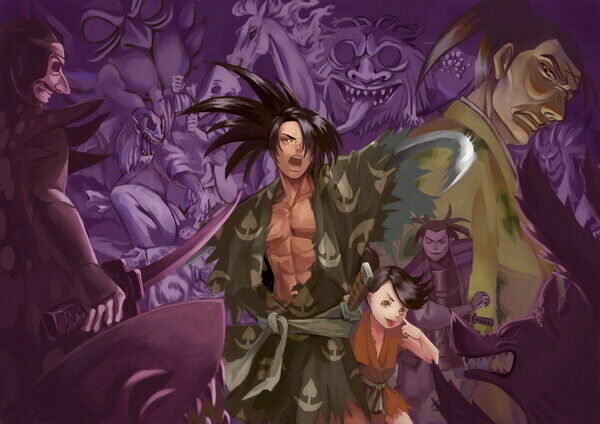 287737 Dororo Hyakkimaru Fight Kill Monster Japan Anime PRINT POSTER