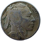 1925 Buffalo Nickel - VF - Full Horn