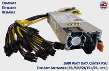 1600W Universal Mining Power Supply - For Any Antminer / Avalon