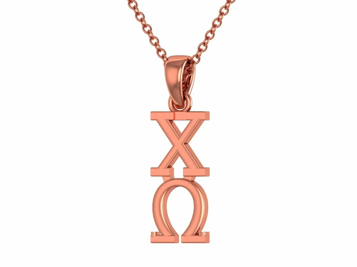 Alpha Chi Omega Necklace – The Closet Boutique-2018