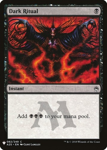 PSA 10 Gem Mint - DARK RITUAL 30TH ANNIVERSARY - Magic The