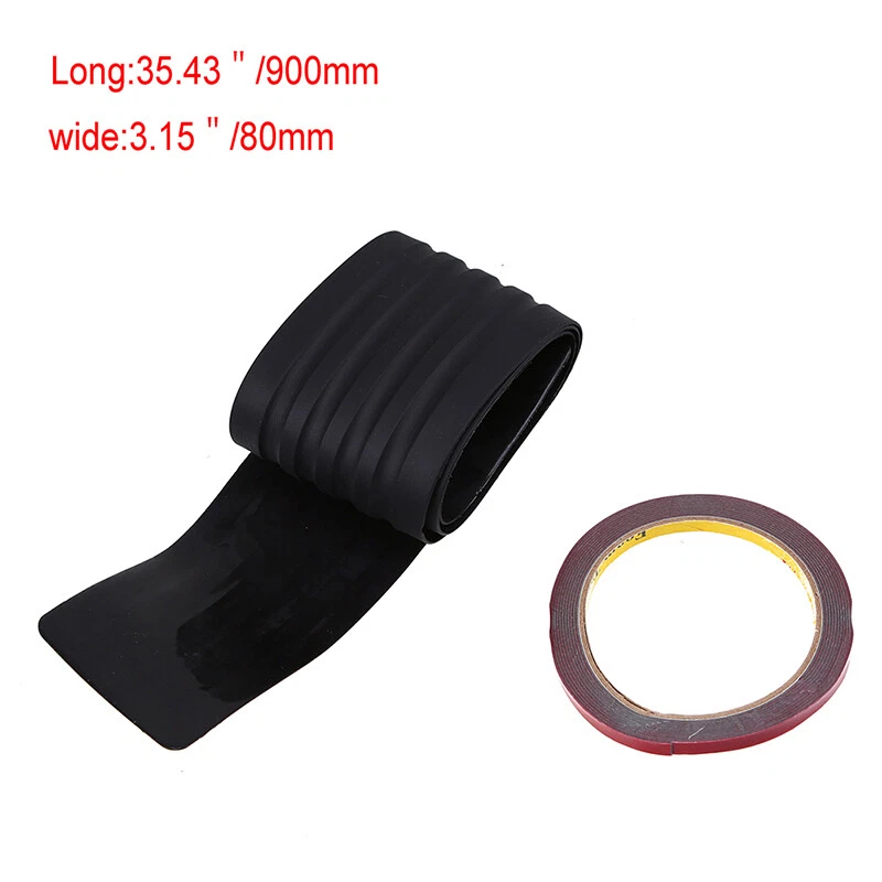 Protector de goma para parachoques trasero automático para automóvil Foto 2 de 4