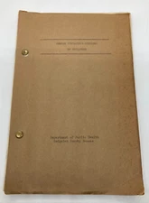 1936 "COMMON CONTAGIOUS DISEASES OF CHILDHOOD" Kansas State Board of Health