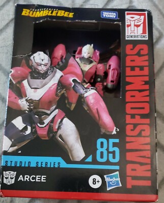 Hasbro Transformers Bumblebee 4.5 in Action Figure F3162 Studio Series 85 Arcee