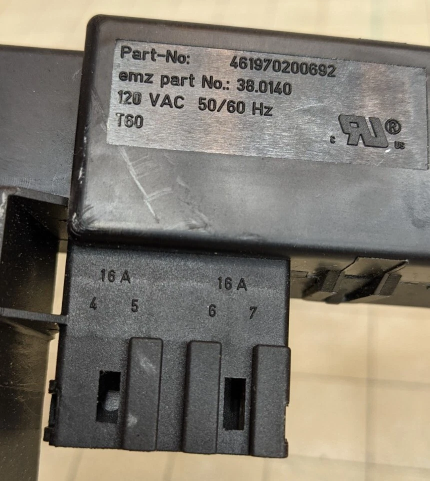 EMZ Washer Door Lock # 461970200692 for General Electric (GE  