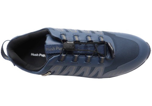 Mens Hush Puppies Kelpie Navy Comfortable Slip On Shoes - ModeShoesAU - Picture 3 of 7