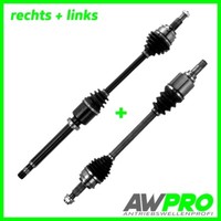 2 X Antriebswelle FÜR Mercedes Citan Kasten Mixto 415 Rechts UND Links Schalt