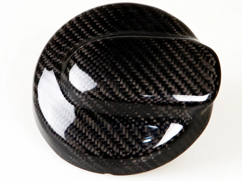 Carbon Fiber Tank Gas Fuel Cap Cover For Mini Cooper S R55 Clubman R56 - Image 2 of 4