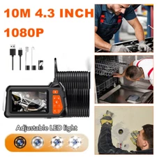 10M 4.3inch LED Industrial Endoscope Borescope 5.5mm Inspection Camera IP67