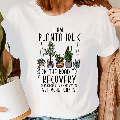I Am Plantaholic Pflanzenliebhaber Shirt, Gartenshirt Gärtner T-Shirt #DDRN