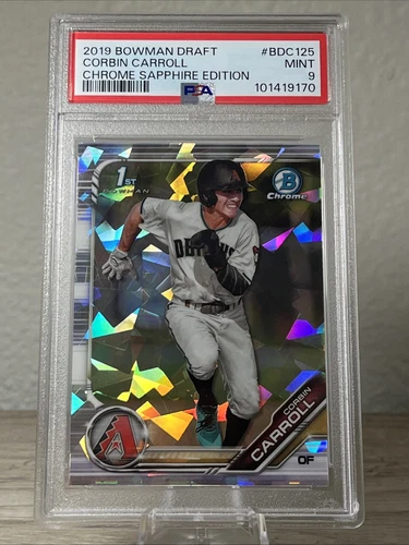 2019 Bowman Chrome Draft Sapphire Edition - #BDC-125 Corbin Carroll (RC)