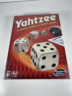 Yahtzee Classic Hasbro Dice Board Game - BRAND NEW SEALED BOX