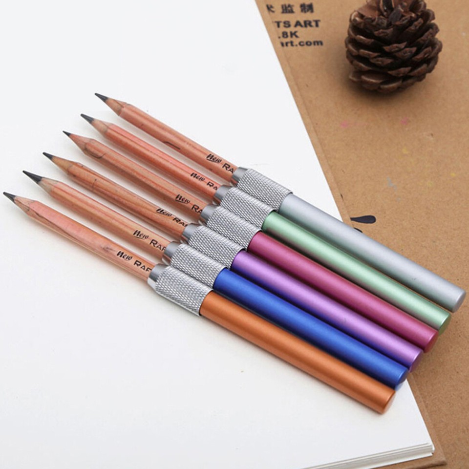3 PCS Writing Sketch Tool Charcoal Pencils Balance Holder Usage
