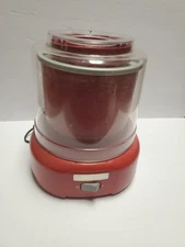 Hamilton Beach Ice Cream Maker 1.5 Qt. Red #68881Z Healthy Frozen Yogurt Treats