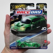 Hot Wheels Green REXY Porsche 911 GT3 R (992) Premium Car Culture