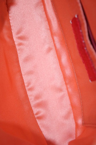 Bolso de Hombro Valentino Garavani Mujer Pequeño Jacquard Cristal Coral Marrón - Imagen 10 de 19