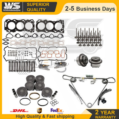 VQ40DE 4.0L Engine Rebuild Overhaul Kit w/ Timing VVT For Nissan Xterra Frontier