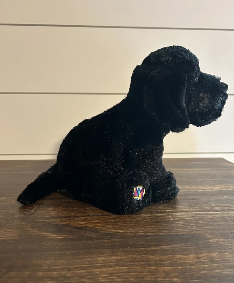 GANZ Webkinz Black Lab Labrador Retriever Dog Puppy Plush Stuffed No Code 10” - Image 3 of 4