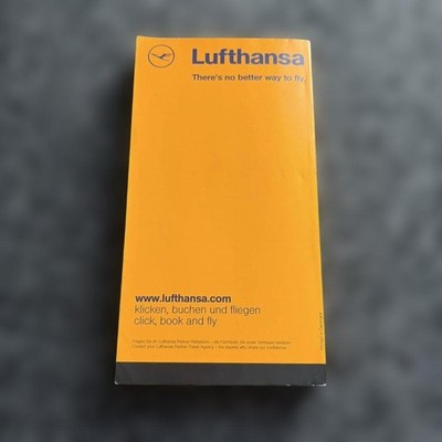 Lufthansa 2007 Europe Flight Timetable Central & Eastern Europe July-Oct
