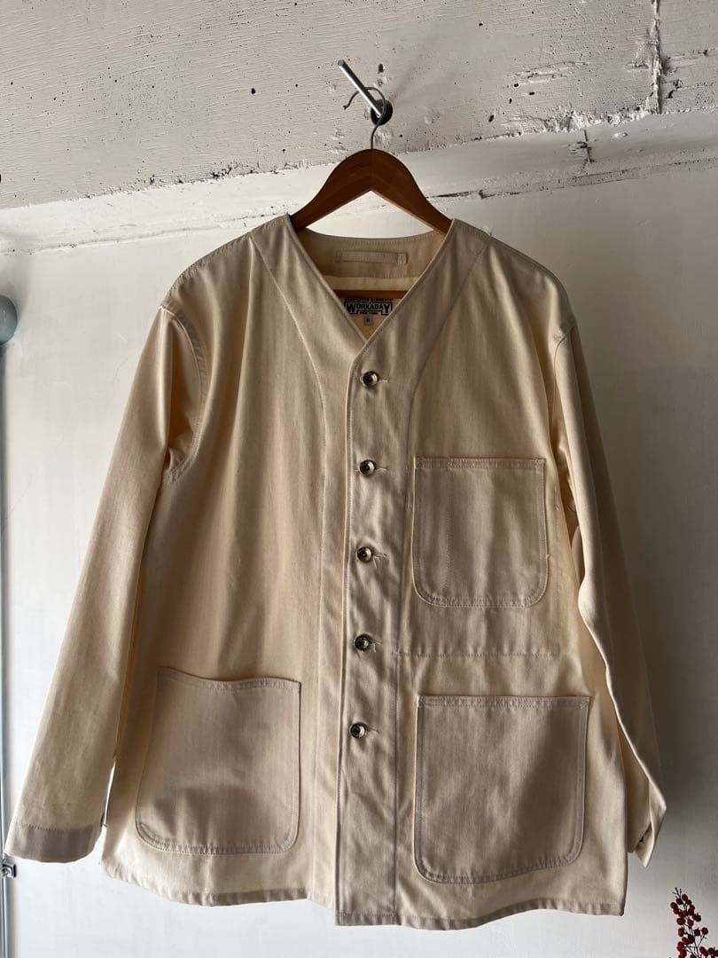 Engineered Garments WORKADAY Cardigan Jacket S Na… - image 1