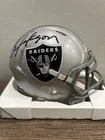 Bo Jackson Signed Raiders Mini Helmet