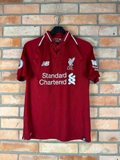 LIVERPOOL 2018-2019 HOME FOOTBALL SHIRT SOCCER JERSEY NEW BALANCE SIZE S