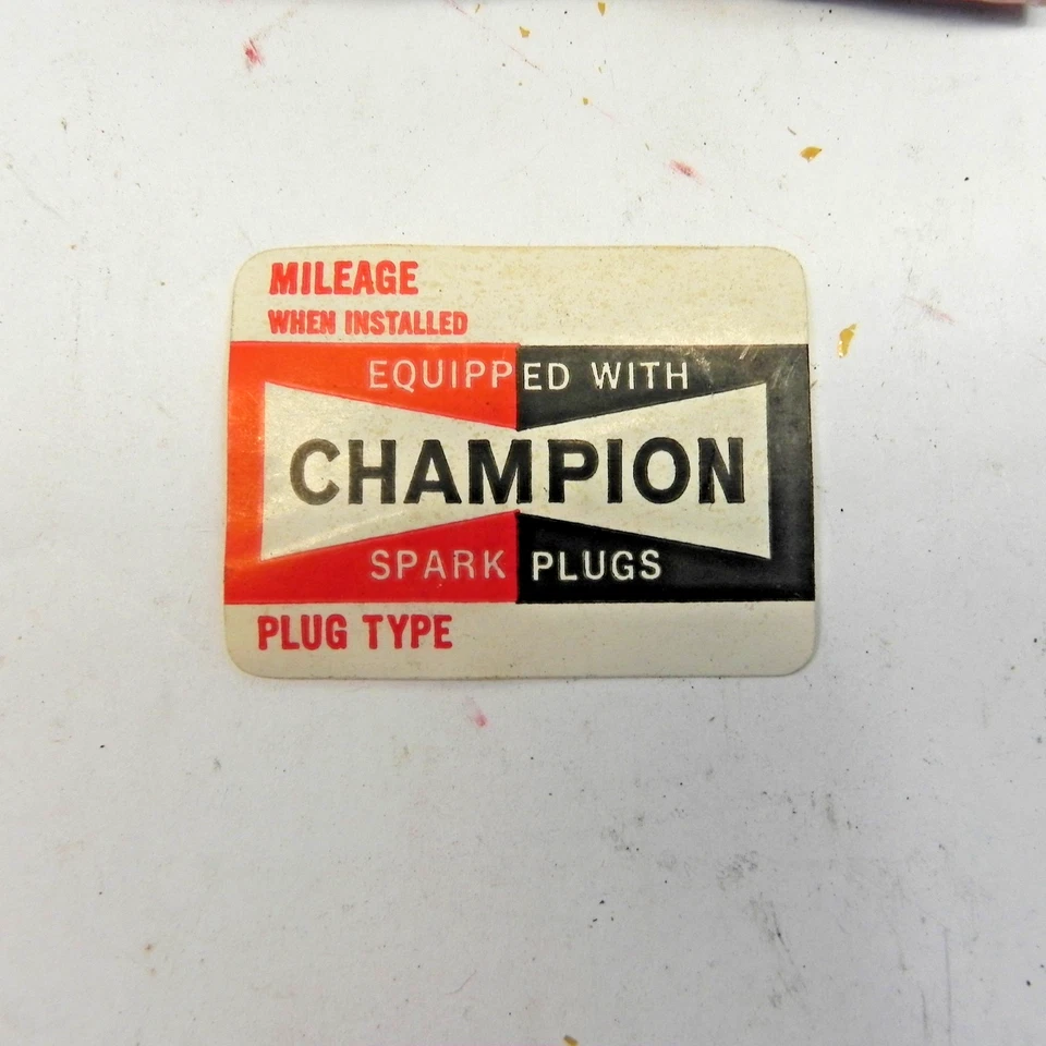 AMC RAMBLER CHAMPION SPARK PLUG BOX OF 8 LOT NEW OLD STOCK VINTAGE #H-18Y - Image 4 of 4