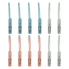 12 Pcs Clothespin with Hanging Loop Travel Clothespins Drying Clips for